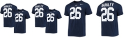 Nike Men's Saquon Barkley Navy Penn State Nittany Lions Alumni Name Number T-shirt